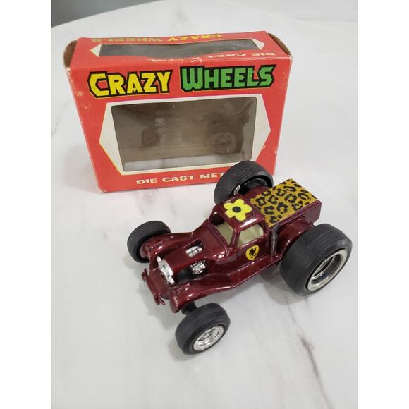 ZYLMEX Crazy Wheels 1/64 - D18 B FORD PICKUP CUSTOM ROD PURPLE KRAZY - Picture 1 of 8